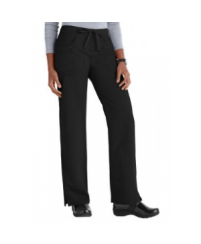 Code Happy drawstring scrub pant with Certainty - Black 