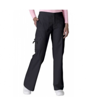 Live Sweet bows cargo scrub pant - Black 