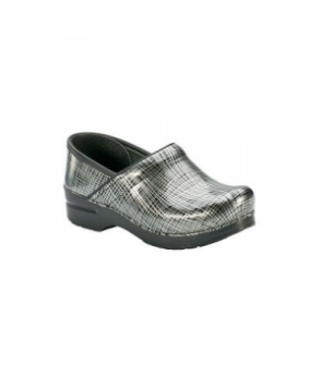 Dansko Professional Criss Cross nursing clog - Black/Gray 