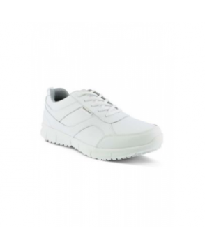 Spring Step Ramon mens leather athletic shoe - White 