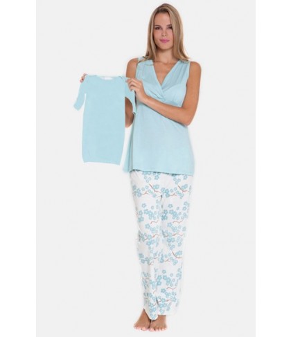 Olian -Piece Maternity Sleepwear Gift Set