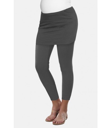 Urbanma Skirted Maternity Leggings