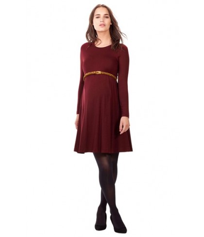 Isabella Oliver 'Danbury' Belted Maternity Skater Dress