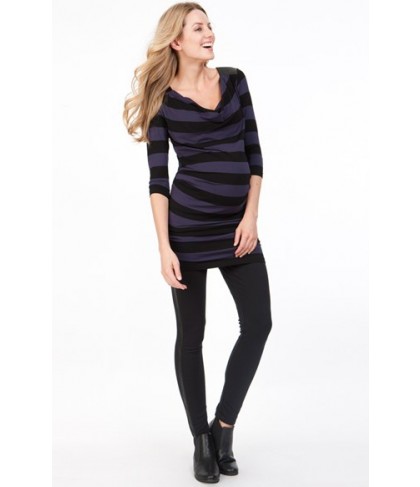 Seraphine 'Amity' Cowl Neck Maternity Tunic