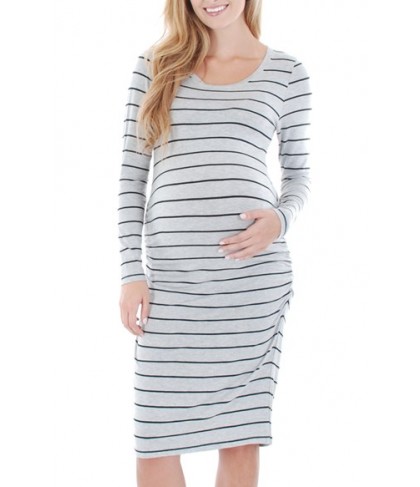 Everly Grey 'Hanh' Maternity T-Shirt Dress