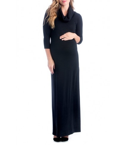 Lilac Clothing 'Melissa' Cowl Neck Maxi Maternity Dress