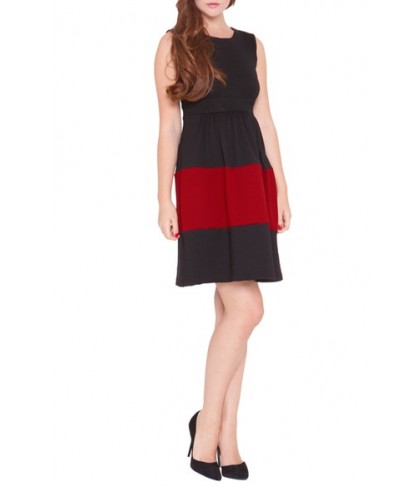 Olian 'Caroline' Colorblock Maternity Dress