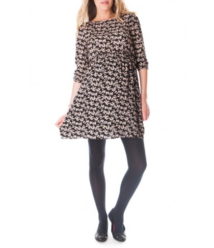 Seraphine 'Birdie' Print Maternity Dress