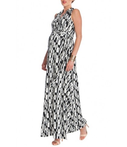 Seraphine Wrap Maxi Maternity Dress