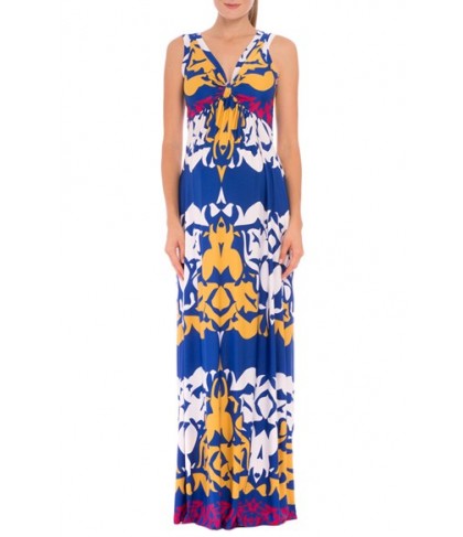 Olian 'Ellie' Print Maternity Maxi Dress