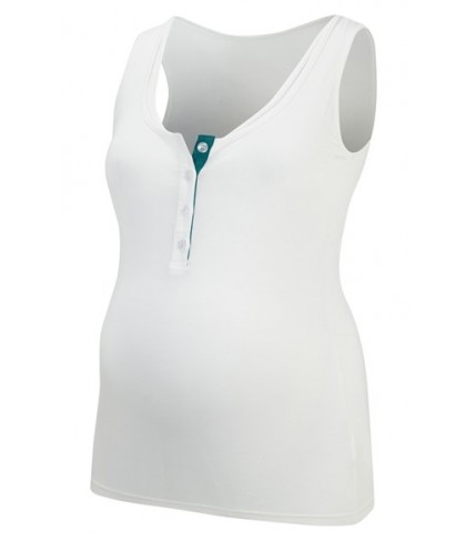 Amoralia Maternity/nursing Button Tank