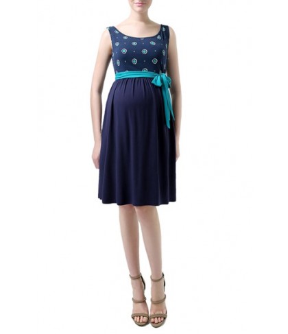 Kimi And Kai 'Eliana' Sleeveless Knit Maternity Dress