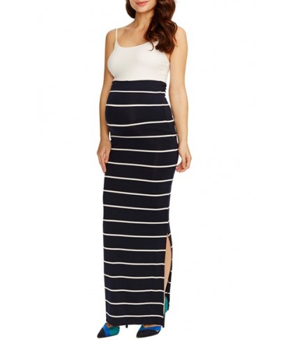 Rosie Pope 'Jessica' Stripe Maternity Maxi Skirt