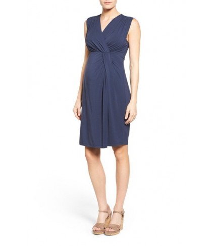 Tart Maternity 'Valentia' Twist Front Maternity Dress