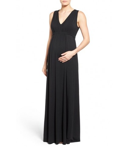 Tart Maternity 'Grecia' Print Jersey Maternity Maxi Dress