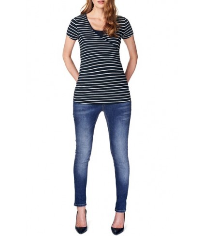 Noppies 'Lely' Stripe Maternity/nursing Tee