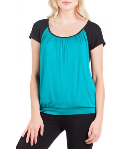 Savi Mom Colorblock Maternity/nursing Tee