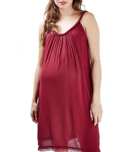 Topshop Braided Trim Maternity Sundress