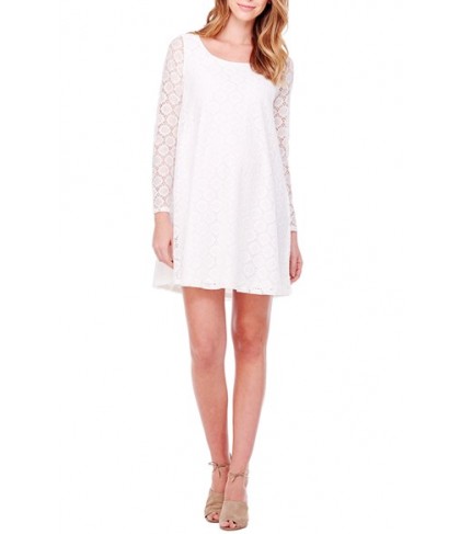 Ingrid & Isabel Dot Lace Maternity Dress