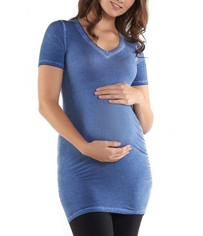 Tart Maternity 'Bump' Boyfriend Maternity Tee/green