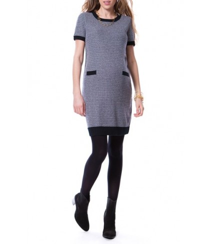 Seraphine 'Adrianna' Knit Maternity Shift Dress