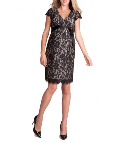 Seraphine 'Freya' Lace Wrap Maternity Dress