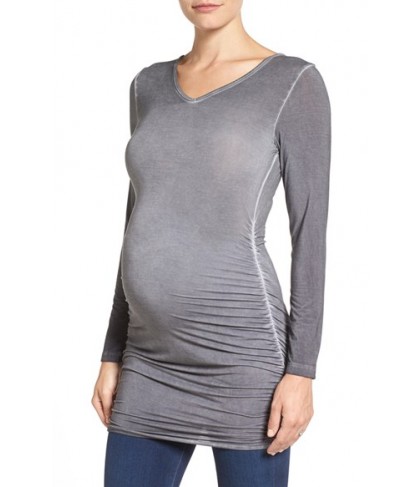 Tart Maternity 'Abbi' Ruched Maternity Tunic