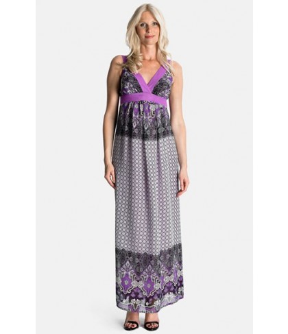 Eva Alexander London 'Daniella' Maternity Maxi Dress