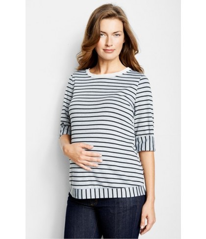 Maternal America 'Sailor' Maternity Top