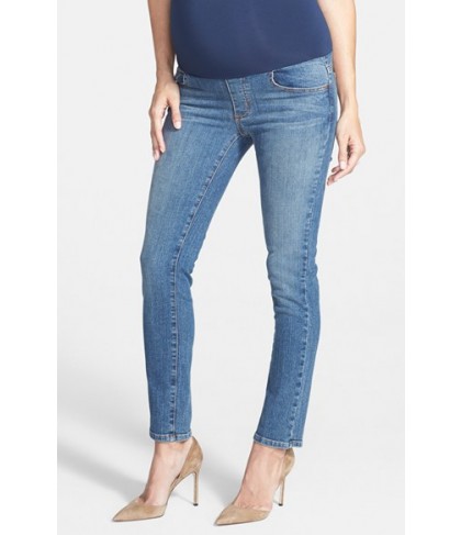 Maternal America Maternity Skinny Ankle Jeans