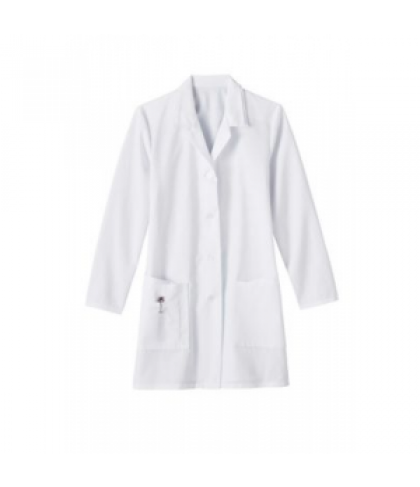 Meta ladies 35 inch lab coat - White - XL