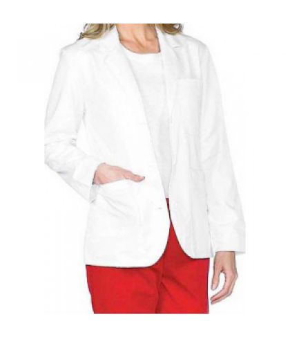 Meta Ladies 28 inch Consultation lab coat - White - 12