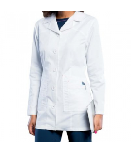 Smitten womens lab coat - White - S