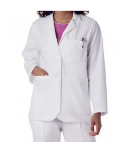 Landau women's consultation lab coat - White - 8