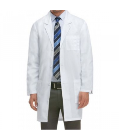 Dickies unisex 4-button lab coat - White - XL