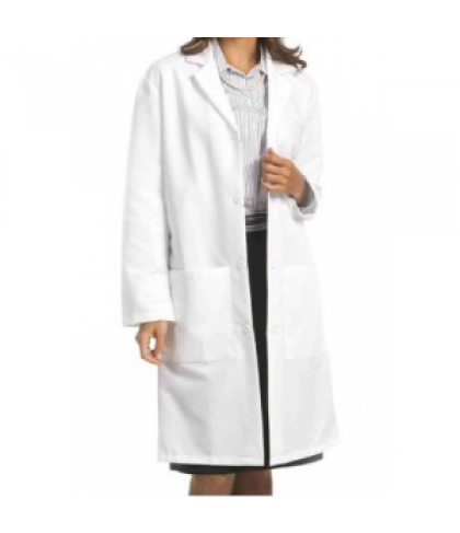 Fashion Seal unisex full length lab coat - White - XS