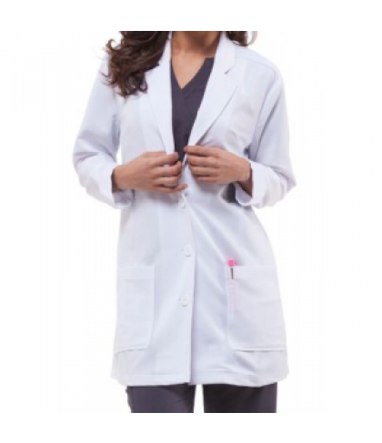 Healing Hands Purple Label Faith 31 1/2 lab coat - White - XL