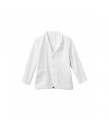 Meta Mens 30 inch 7-pocket consultation lab coat - White - 38