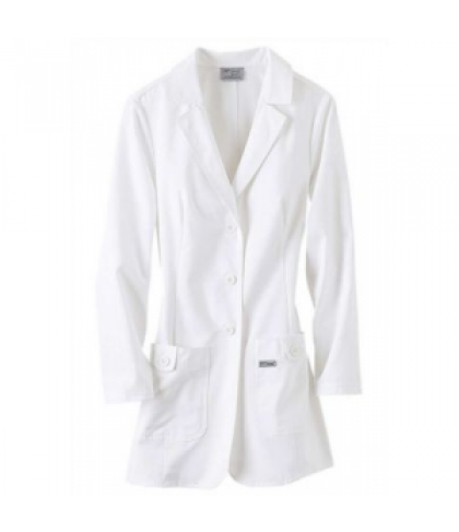 Greys Anatomy 32 inch 2 pocket lab coat - WHITE - L