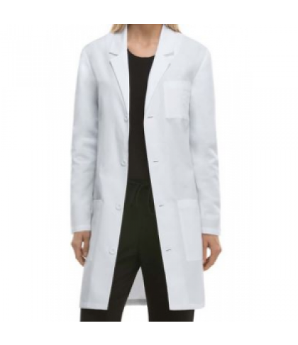 Dickies Professional Whites with Certainty unisex 37 inch lab coat - White - M