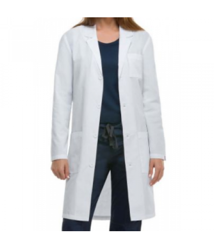 Dickies Professional Whites with Certainty unisex 40 inch lab coat - White - S