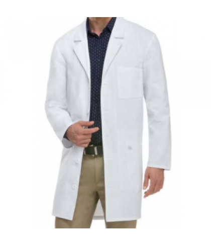 Dickies 37 inch unisex lab coat with iPad pocket - White - L