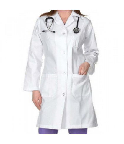 Natural Uniforms 40 inch lab coat - White - 2X