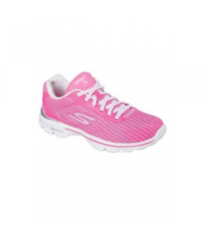 Skechers Go Walk 3 women's athletic shoe - Hot pink - 95