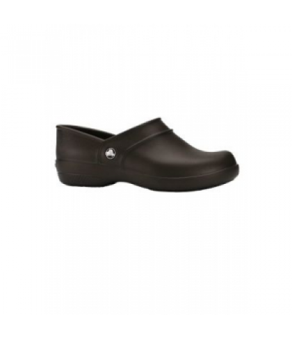 Crocs Neria Work closed back nursing clog - Espresso - 5