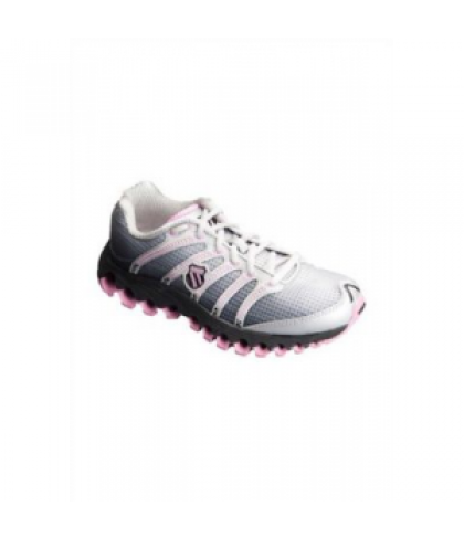 K-Swiss Tubesrun ladies athletic shoe - White/pink - 10