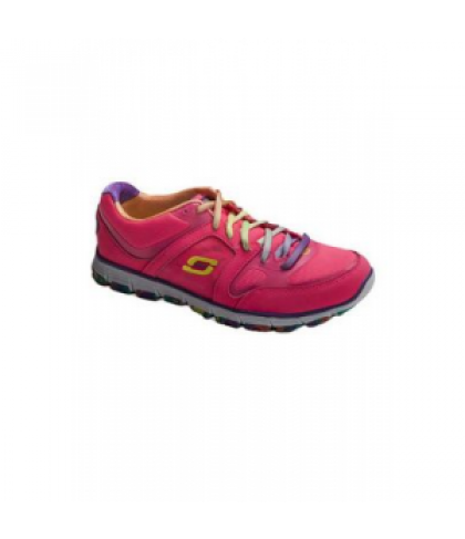 Skechers Roxette women's athletic shoe - Hot Pink Multi - 6