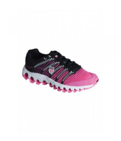 K-Swiss Tubesrun athletic shoe - Neon Pink/black dot - 6