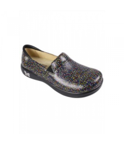 Alegria Keli Rainbow Rain womens nursing clog - Rainbow Rain - 36