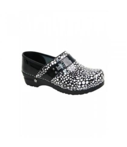 Koi by Sanita Lindsey Lava nursing shoe - Black/white - 39